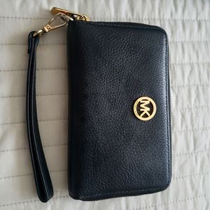 Michael Kors Black Leather Wallet